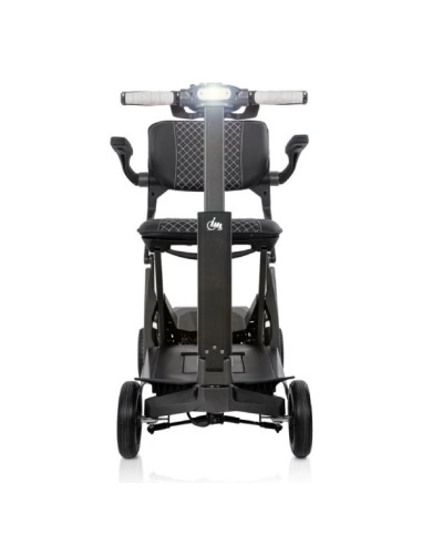 Scooter eléctrico con plegado electrónico y...