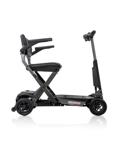 Scooter eléctrico con plegado electrónico y...