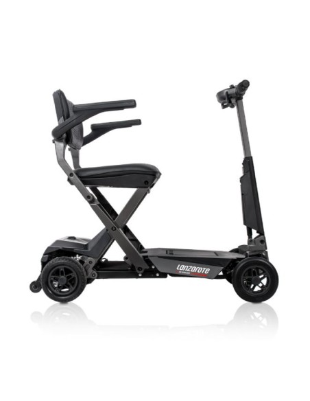 Scooter eléctrico con plegado electrónico y amortiguaciones | Lanzarote