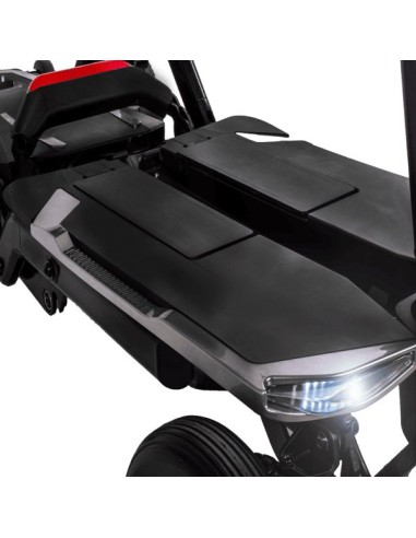 Scooter eléctrico con plegado electrónico y...