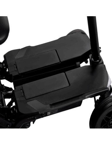 Scooter eléctrico con plegado electrónico y...