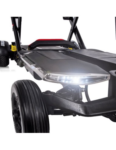 Scooter eléctrico con plegado electrónico y...