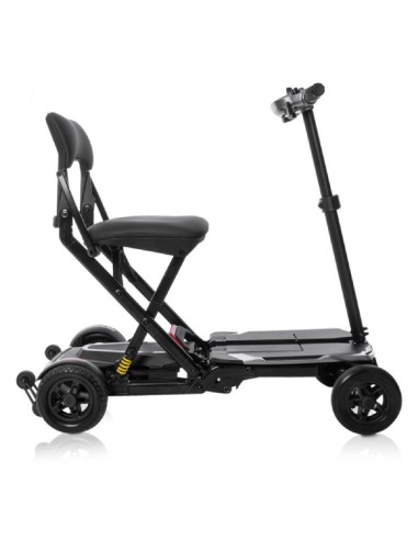 Scooter eléctrico con plegado electrónico y...