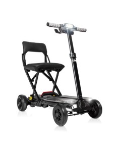 Scooter eléctrico con plegado electrónico y...