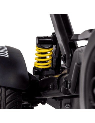 Scooter eléctrico con plegado electrónico y...