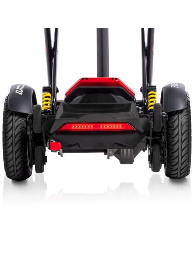 Scooter eléctrico con plegado electrónico y...