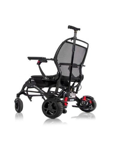 Porta bastón para sillas eléctricas de fibra de...