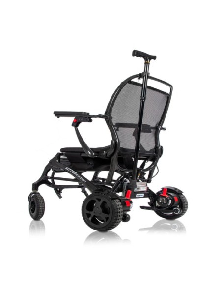 Porta bastón para sillas eléctricas de fibra de carbono