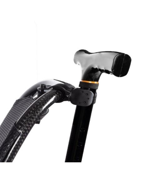 Porta bastón para sillas eléctricas de fibra de carbono