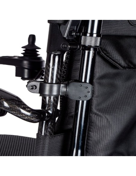 Porta bastón para sillas eléctricas de fibra de carbono