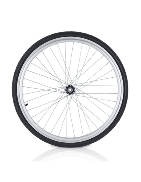 Pareja de ruedas hinchables traseras 600 mm para silla de ruedas