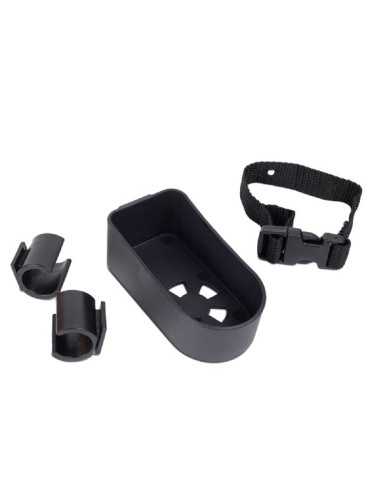 Porta bastón para silla de ruedas manual o andador