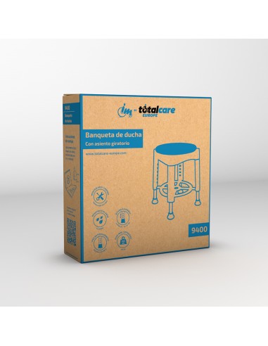 Taburete de ducha giratorio 9400
