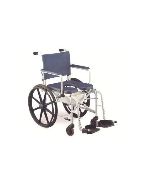 Silla de ducha e inodoro plegable autopropulsable | Lima H273 | Invacare