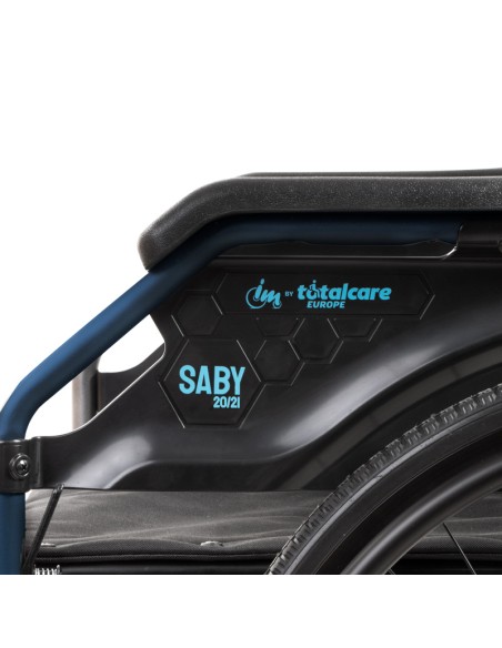 Silla de ruedas de acero plegable autopropulsable | Saby-21 Totalcare