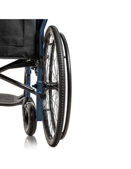Silla de ruedas de acero plegable autopropulsable | Saby-21 Totalcare