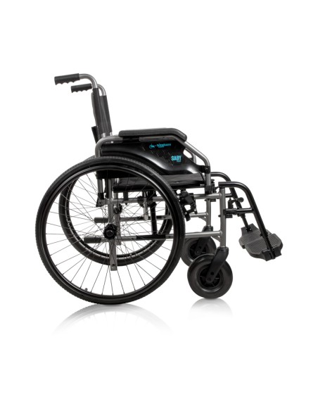 Silla de ruedas de acero plegable autopropulsable | Saby-21 Totalcare