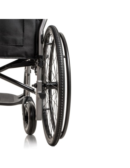 Silla de ruedas de acero plegable autopropulsable | Saby-21 Totalcare