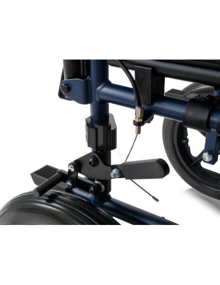 Silla de ruedas de acero plegable autopropulsable | Kit de freno integrado de serie | Saby-21 KF Totalcare