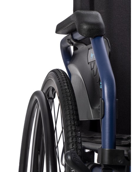Silla de ruedas de acero plegable autopropulsable | Saby-21 Plus Totalcare