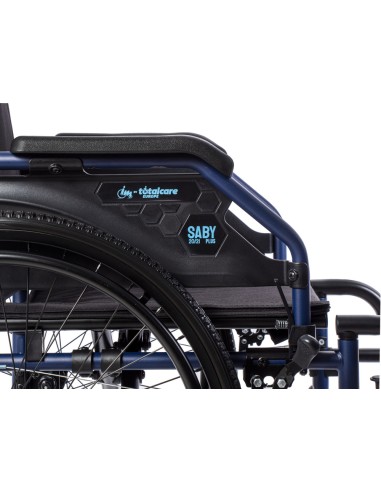 Silla de ruedas de acero plegable...