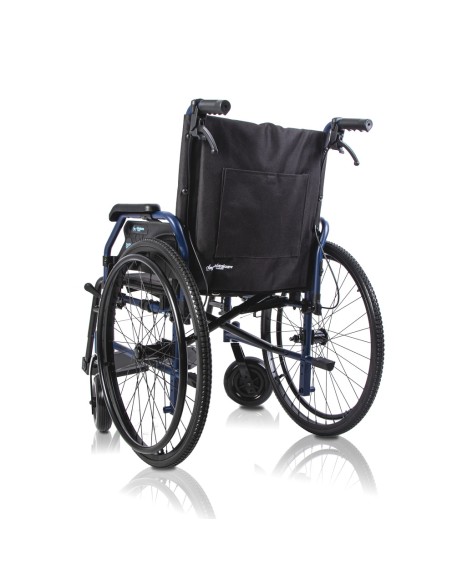 Silla de ruedas de acero plegable autopropulsable | Saby-21 Plus Totalcare
