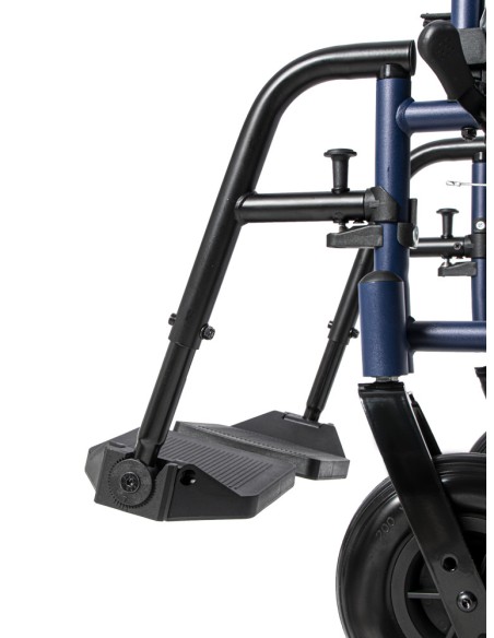 Silla de ruedas de acero plegable autopropulsable | Saby-21 Plus Totalcare