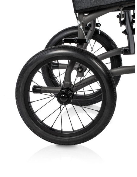 Silla de ruedas de aluminio | Ultra ligera de empuje asistido | Saby Lite Totalcare