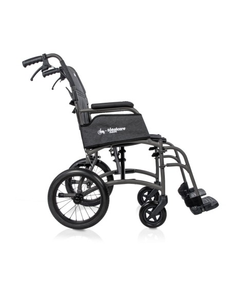 Silla de ruedas de aluminio | Ultra ligera de empuje asistido | Saby Lite Totalcare