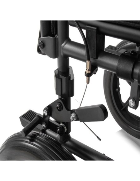 Silla de ruedas de aluminio plegable autopropulsable | Kit de freno integrado de serie | Saby-31 KF Totalcare