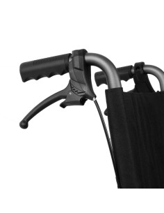 Silla de ruedas de aluminio plegable autopropulsable |... 2