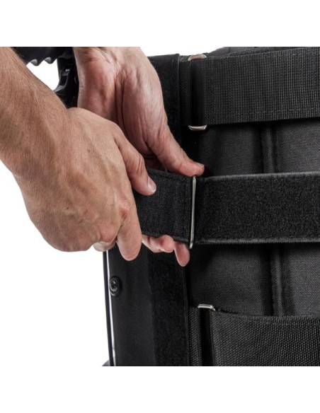 Silla de ruedas de aluminio plegable autopropulsable | Saby-31 Plus Totalcare