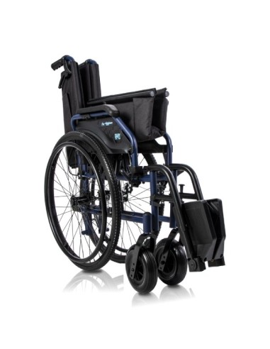 Silla de ruedas de aluminio plegable...