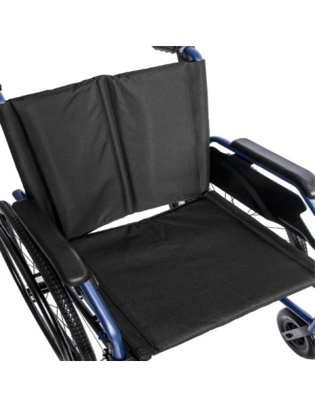 Silla de ruedas de aluminio plegable autopropulsable | Saby-31 Plus Totalcare