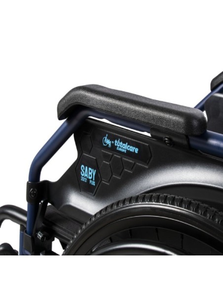 Silla de ruedas de aluminio plegable autopropulsable | Saby-31 Plus Totalcare