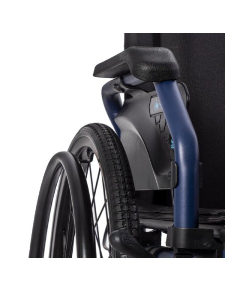 Silla de ruedas de aluminio plegable autopropulsable | Saby-31 Plus Totalcare