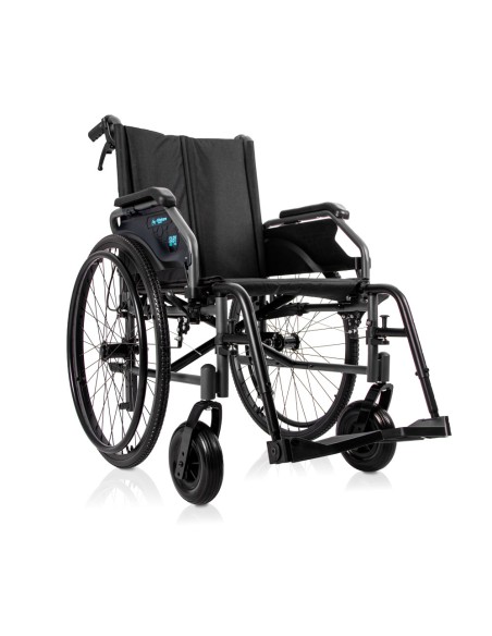 Silla de ruedas de aluminio plegable autopropulsable | Saby-31 Plus Totalcare