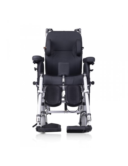 Silla de ruedas basculante y reclinable de empuje asistido | Respaldo de aluminio | Balance-20 Totalcare