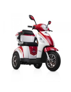 Scooter grande con amortiguación de 3 ruedas con 2...