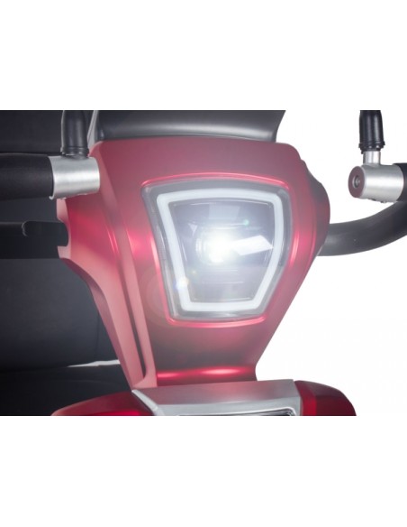 Scooter grande con amortiguaciones y pantalla de 7'' | Gris o Rojo | Madagaskar