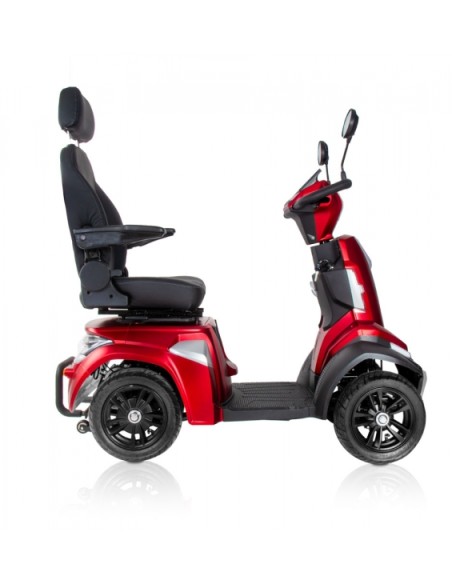 Scooter grande con amortiguaciones y pantalla de 7'' | Gris o Rojo | Madagaskar