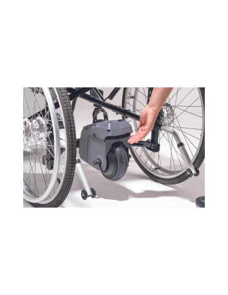 Motor auxiliar eléctrico para sillas de ruedas | Batería de litio recargable | Alber Via Go