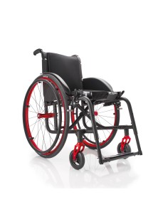 Silla de ruedas ultraligera | Chasis plegable de aluminio...