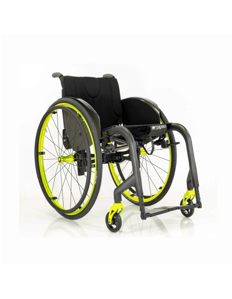 Silla de ruedas ultraligera | De chasis plegable en fibra de carbono | Progeo Ego Carbon