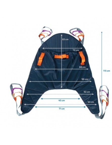 Arnés básico plus para grúa
