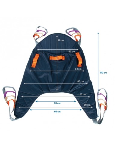 Arnés básico plus para grúa