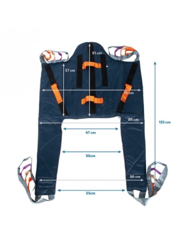 Arnés confort plus o cabezal plus para grúa