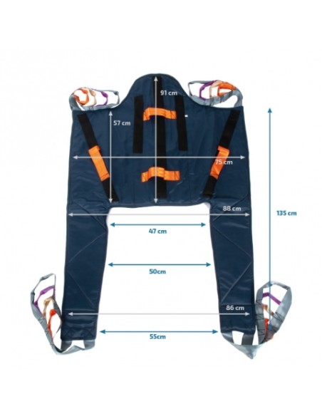 Arnés confort plus o cabezal plus para grúa