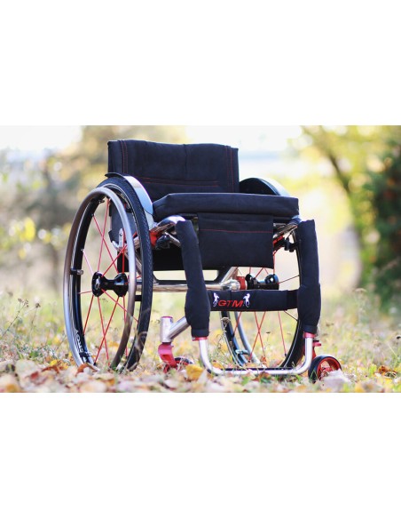 Silla de ruedas ultraligera | De chasis rígido de aluminio | Personalizable | GTM Endeavour
