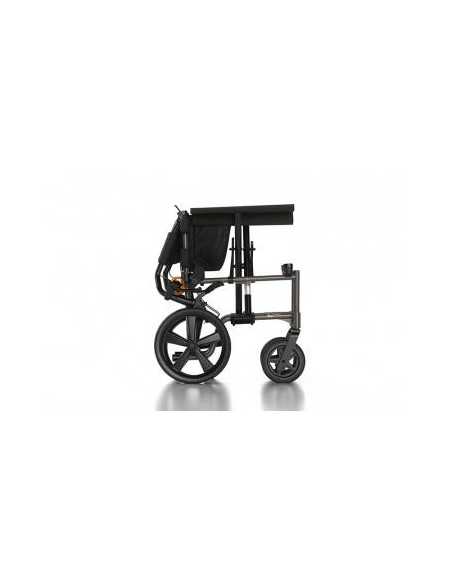 Silla de ruedas plegable de traslado super ligera | Frenos en manetas | Action 2NG Transit Lite